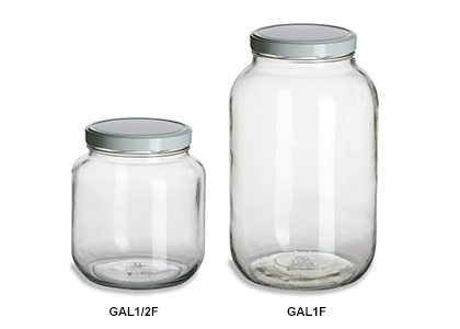 gallon half gallon wide mouth jars specialty bottle