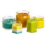 Image of candle jars.