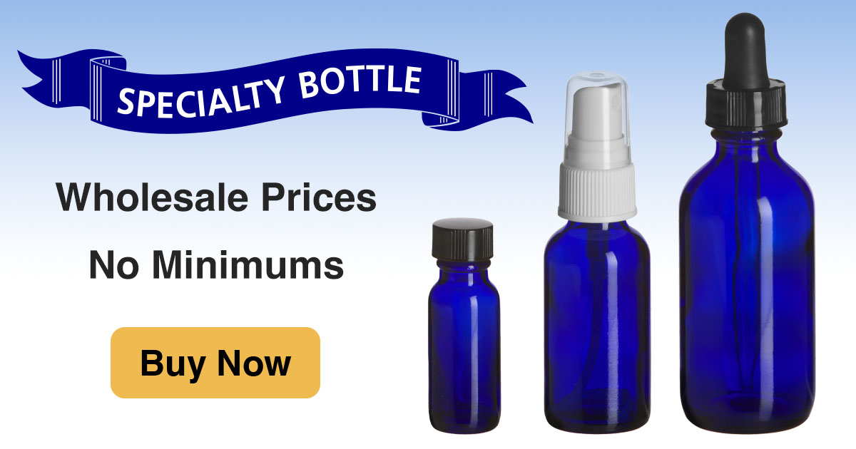 12 pezzi, 120 ml [4 oz] bottiglia rotonda Boston blu cobalto con