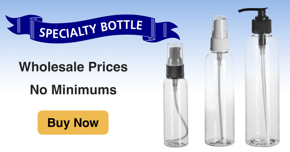 Cosmo Bottles | PET Plastic | Fine Mist Sprayers | Pumps
