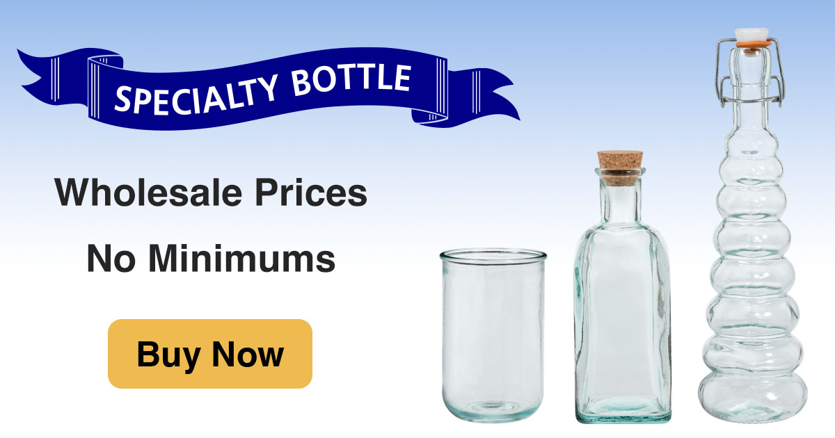 Spanish Recycled Glass Bottles | Wholesale | Specialty Bottle